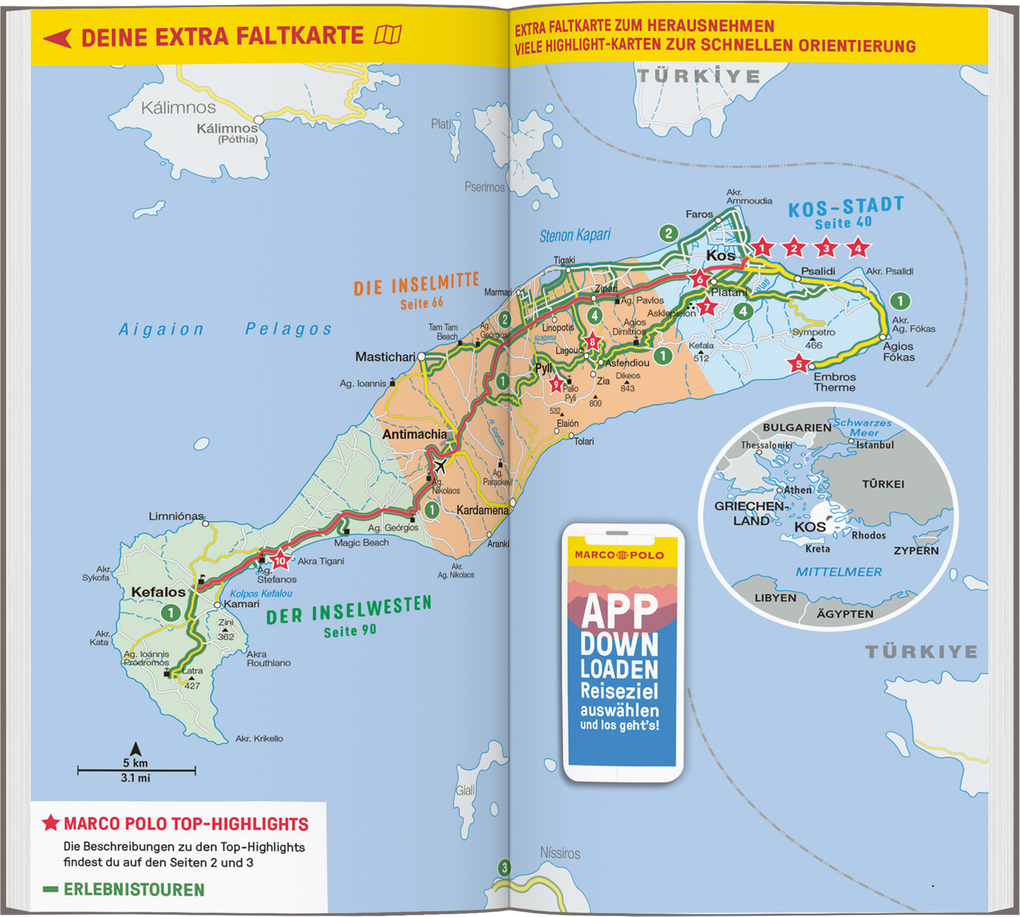Weitere Ansicht: MARCO POLO Reiseführer Kos | Klaus Bötig