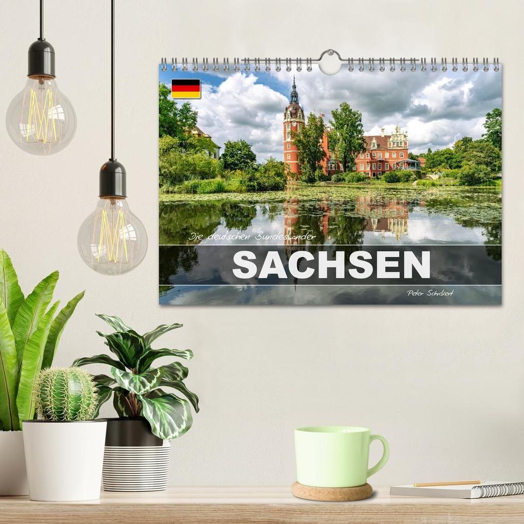 Weitere Ansicht: Die deutschen Bundesländer - Sachsen (Wandkalender 2026 DIN A4 quer), CALVENDO Monatskalender | Peter Schickert, Calvendo