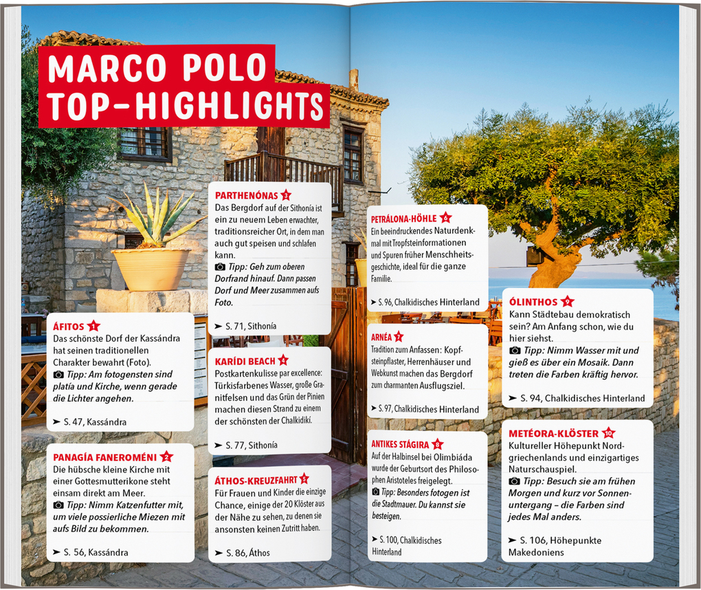 Weitere Ansicht: MARCO POLO Reiseführer Chalkidikí, Thessaloníki | Klaus Bötig, Klio Verigou