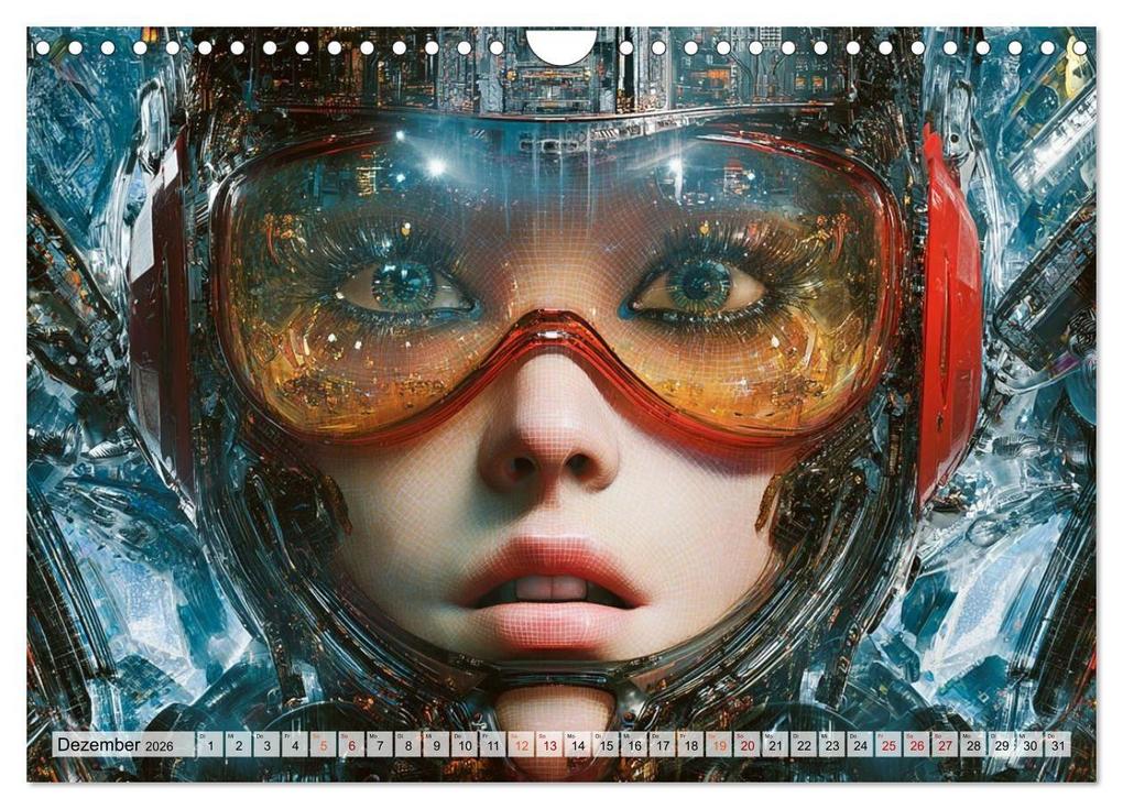 Weitere Ansicht: Fantasie Welten - Science Fiction (Wandkalender 2026 DIN A4 quer), CALVENDO Monatskalender | Dirk Meutzner, Calvendo