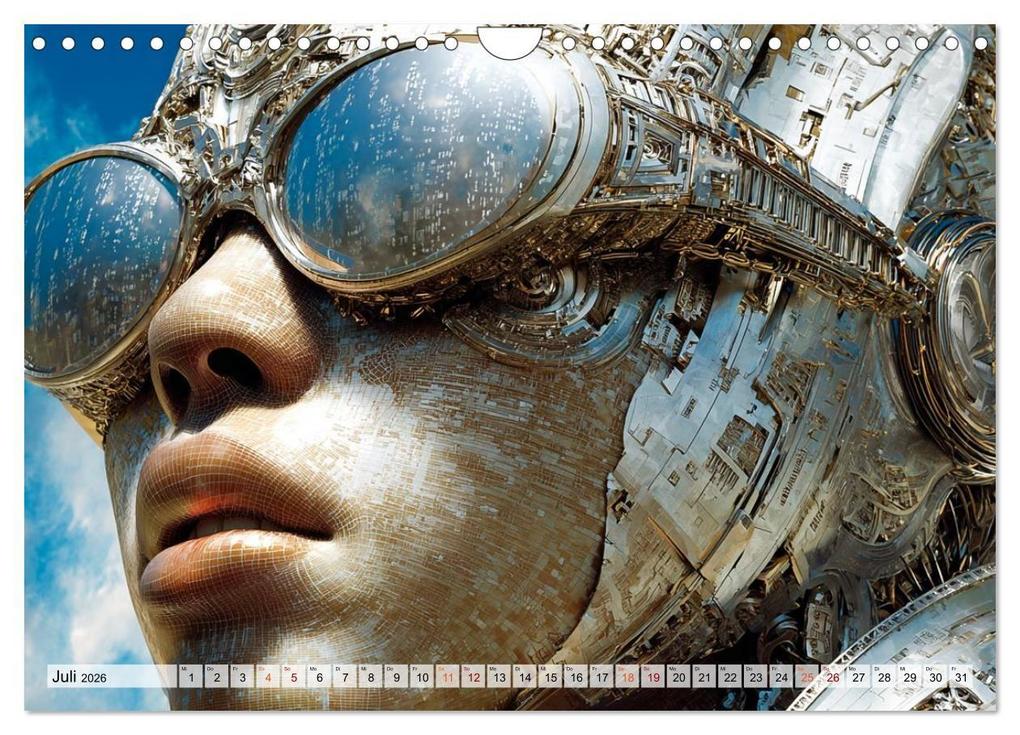 Weitere Ansicht: Fantasie Welten - Science Fiction (Wandkalender 2026 DIN A4 quer), CALVENDO Monatskalender | Dirk Meutzner, Calvendo