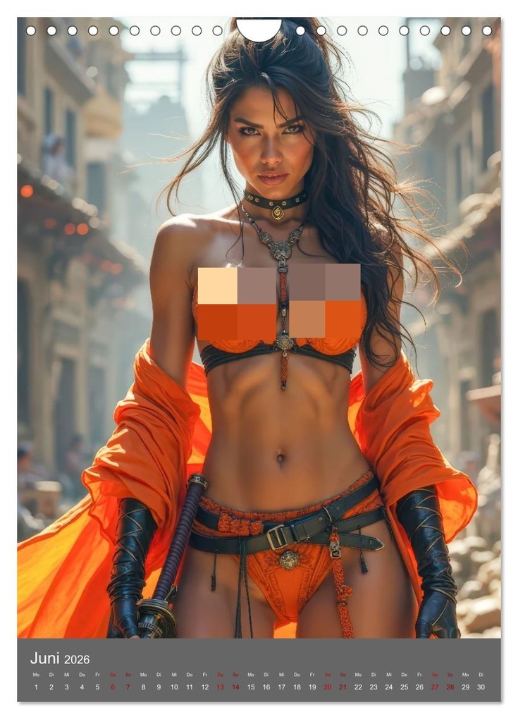 Weitere Ansicht: Wunderschöne Amazonen (Wandkalender 2026 DIN A4 hoch), CALVENDO Monatskalender | Ally Bee, Calvendo