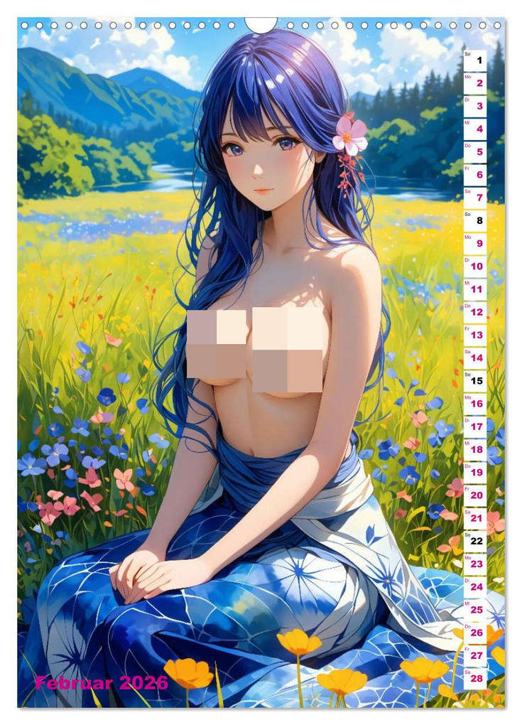Weitere Ansicht: Manga Erotik-Girls - Sexy Kurven im Anime-Stil (Wandkalender 2026 DIN A3 hoch), CALVENDO Monatskalender | MB Fotografie, Calvendo