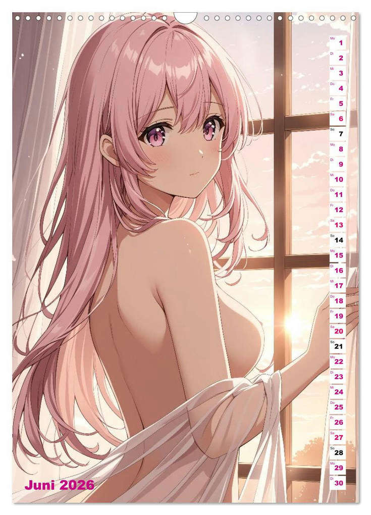 Weitere Ansicht: Manga Erotik-Girls - Sexy Kurven im Anime-Stil (Wandkalender 2026 DIN A3 hoch), CALVENDO Monatskalender | MB Fotografie, Calvendo
