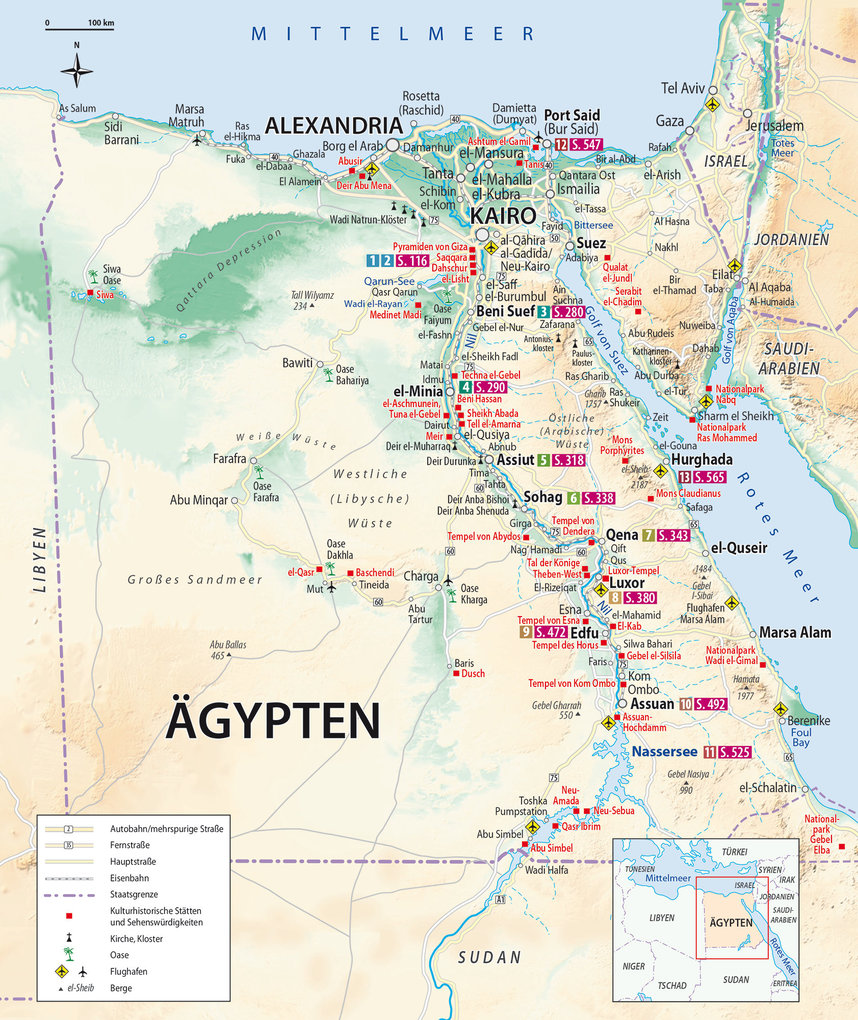 Weitere Ansicht: Reise Know-How Reiseführer Ägypten | Nadine Eßbach, Matthias Fabian, Wil Tondok