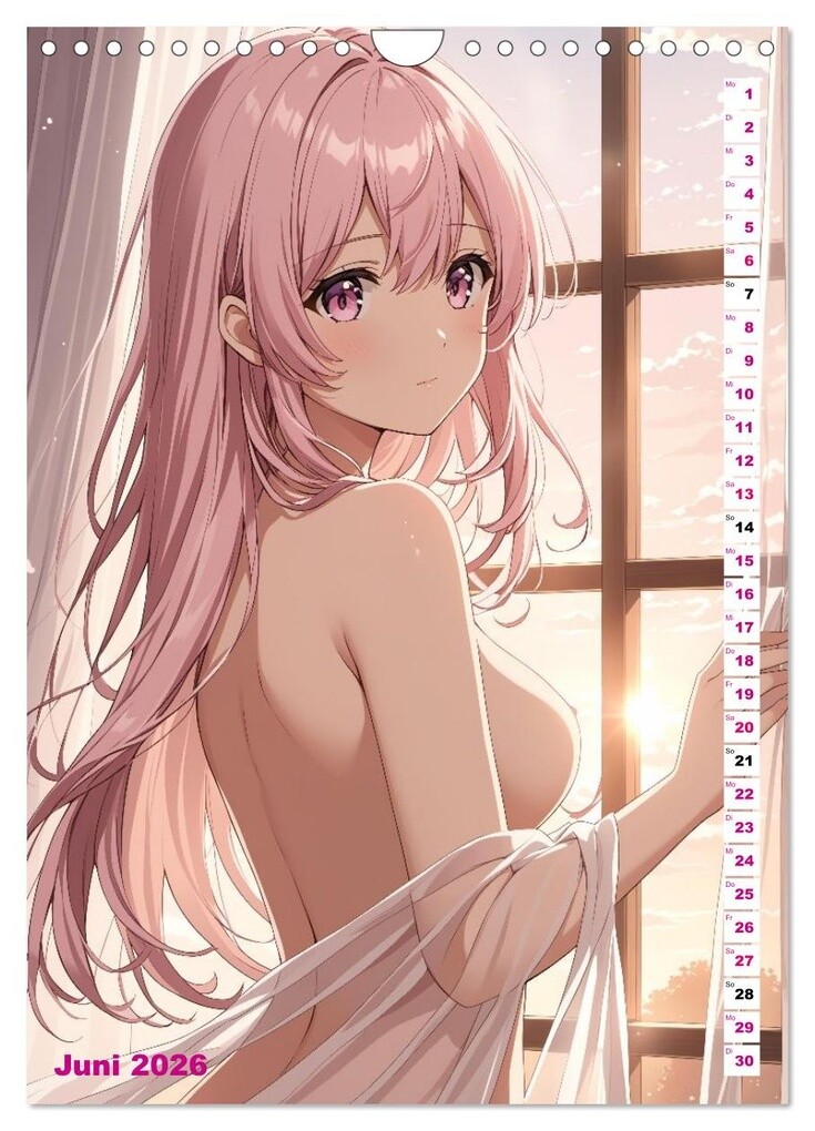 Weitere Ansicht: Manga Erotik-Girls - Sexy Kurven im Anime-Stil (Wandkalender 2026 DIN A4 hoch), CALVENDO Monatskalender | MB Fotografie, Calvendo