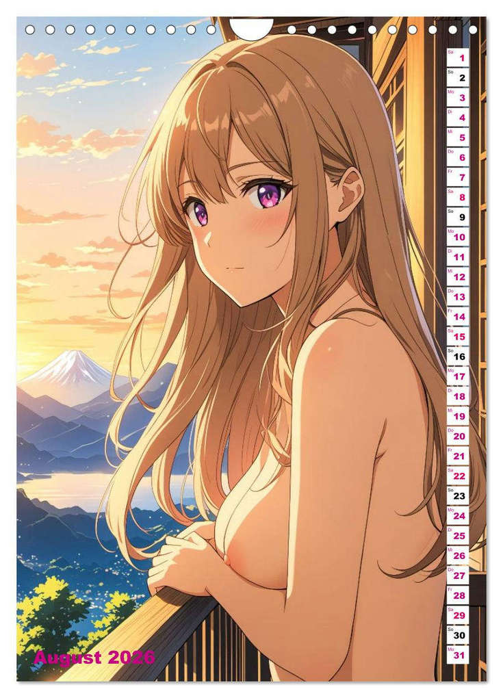 Weitere Ansicht: Manga Erotik-Girls - Sexy Kurven im Anime-Stil (Wandkalender 2026 DIN A4 hoch), CALVENDO Monatskalender | MB Fotografie, Calvendo