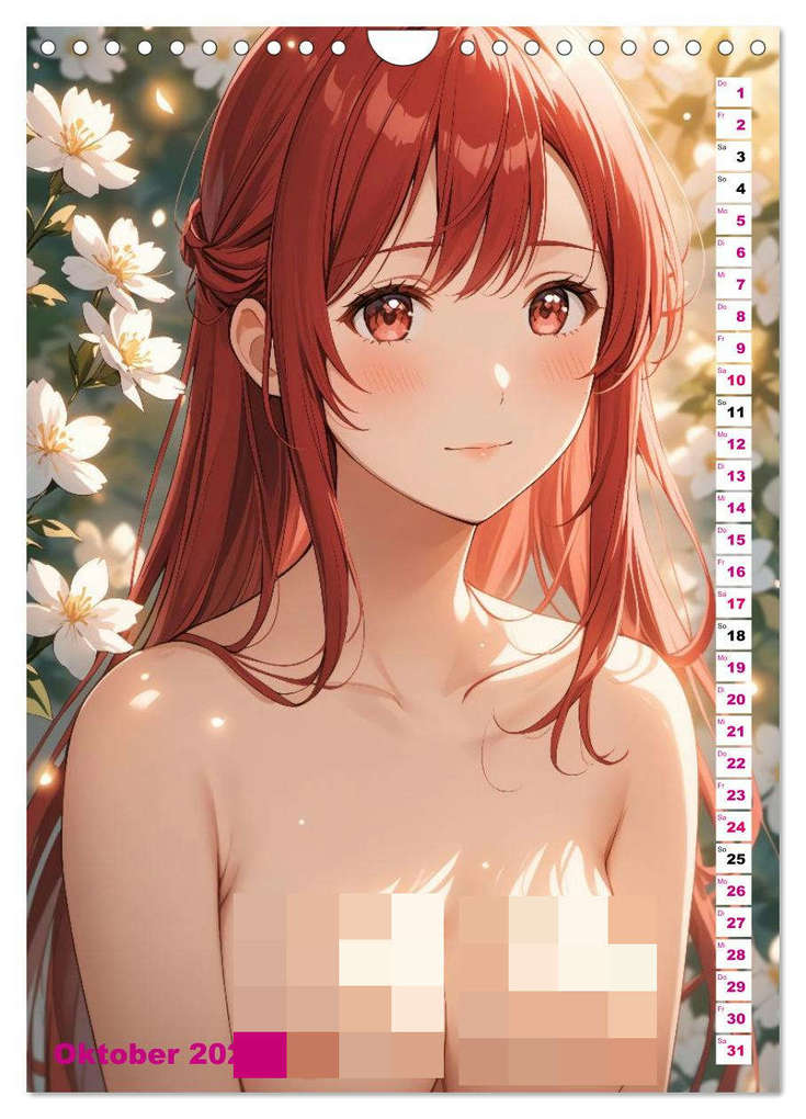 Weitere Ansicht: Manga Erotik-Girls - Sexy Kurven im Anime-Stil (Wandkalender 2026 DIN A4 hoch), CALVENDO Monatskalender | MB Fotografie, Calvendo