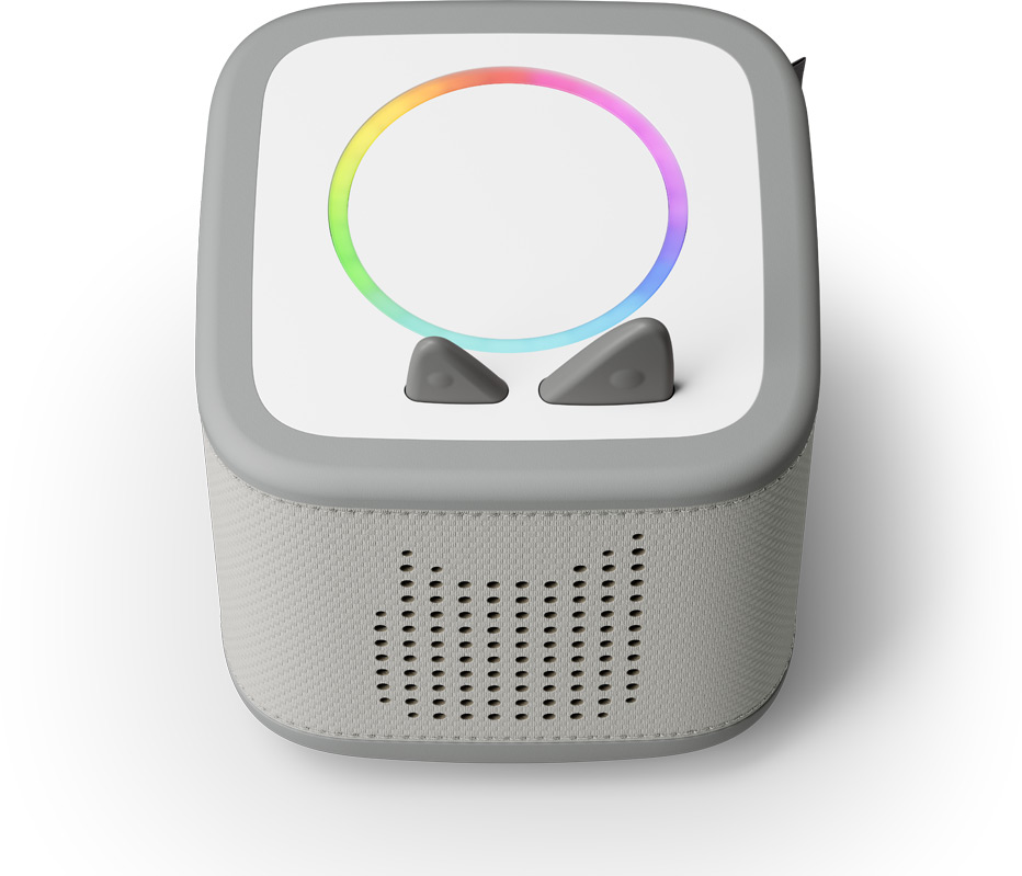 Weitere Ansicht: Toniebox 2 Mondgrau Starter Set (Kreativ-Tonie Rot)