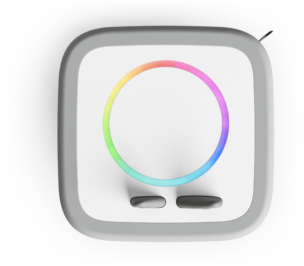 Weitere Ansicht: Toniebox 2 Mondgrau Starter Set (Kreativ-Tonie Rot)