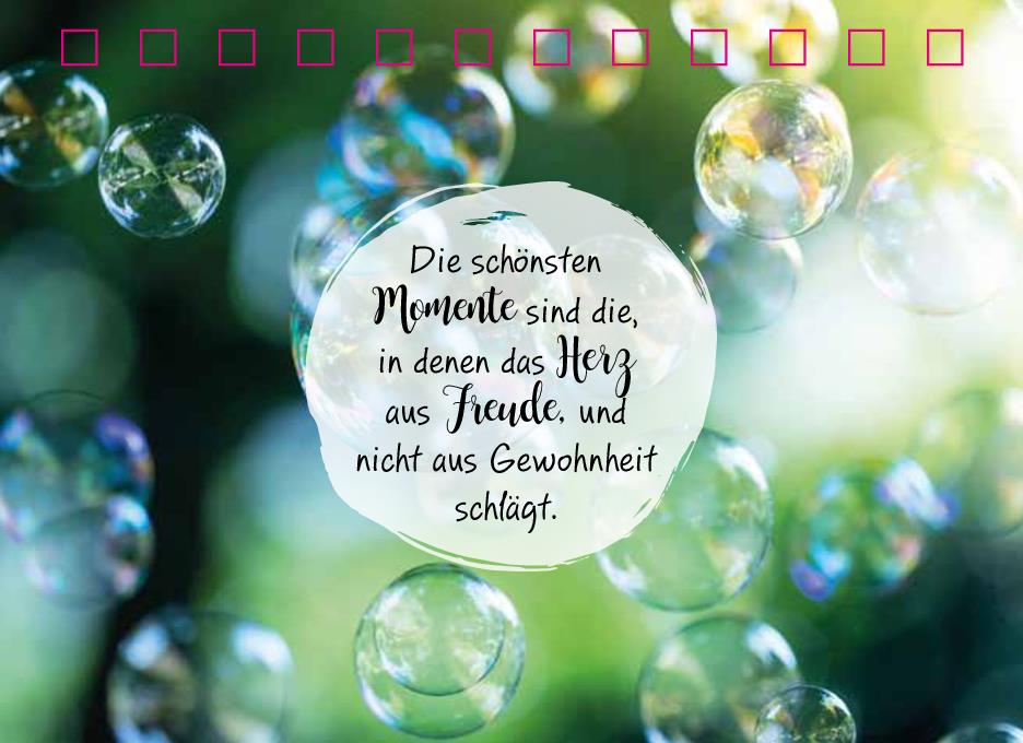 Weitere Ansicht: Ich wünsche dir Kraft für jeden Tag