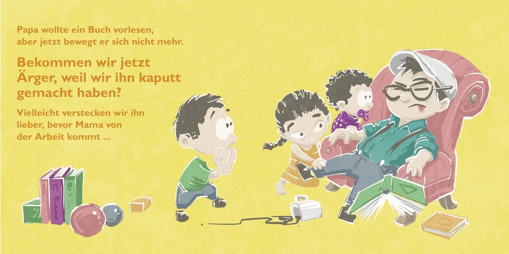 Weitere Ansicht: Papa ist kaputt | Moritz Neumeier