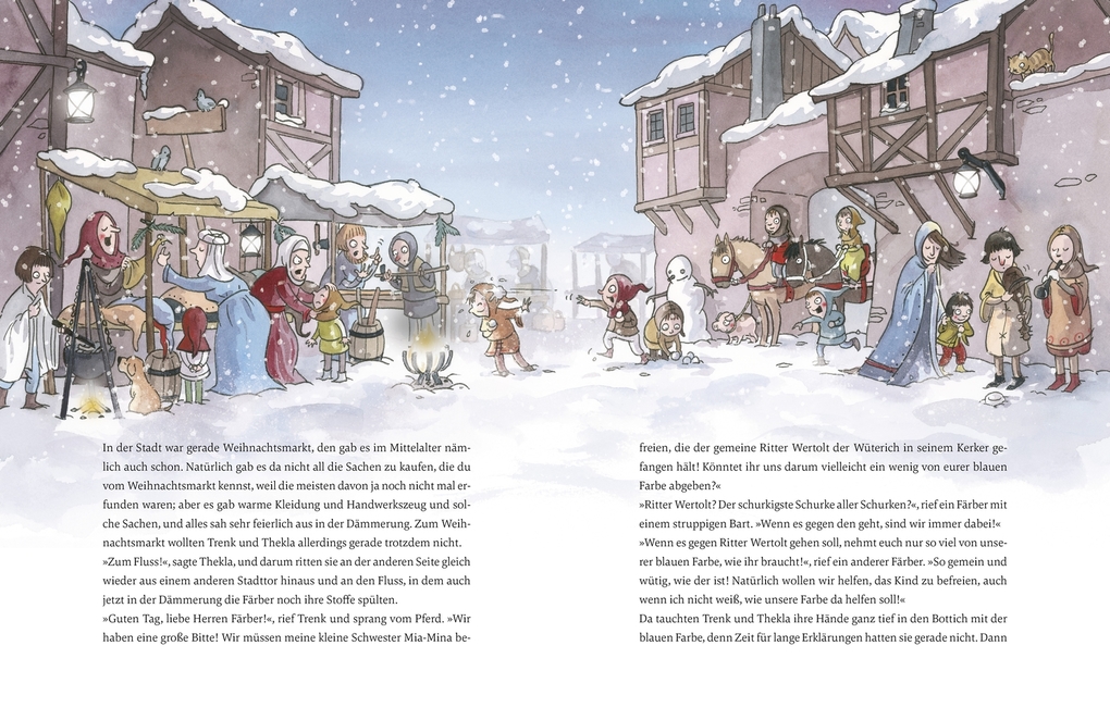 Weitere Ansicht: Der kleine Ritter Trenk feiert Weihnachten | Kirsten Boie
