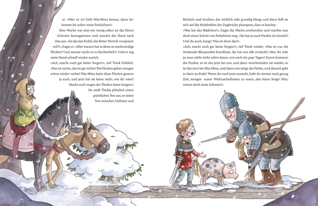 Weitere Ansicht: Der kleine Ritter Trenk feiert Weihnachten | Kirsten Boie