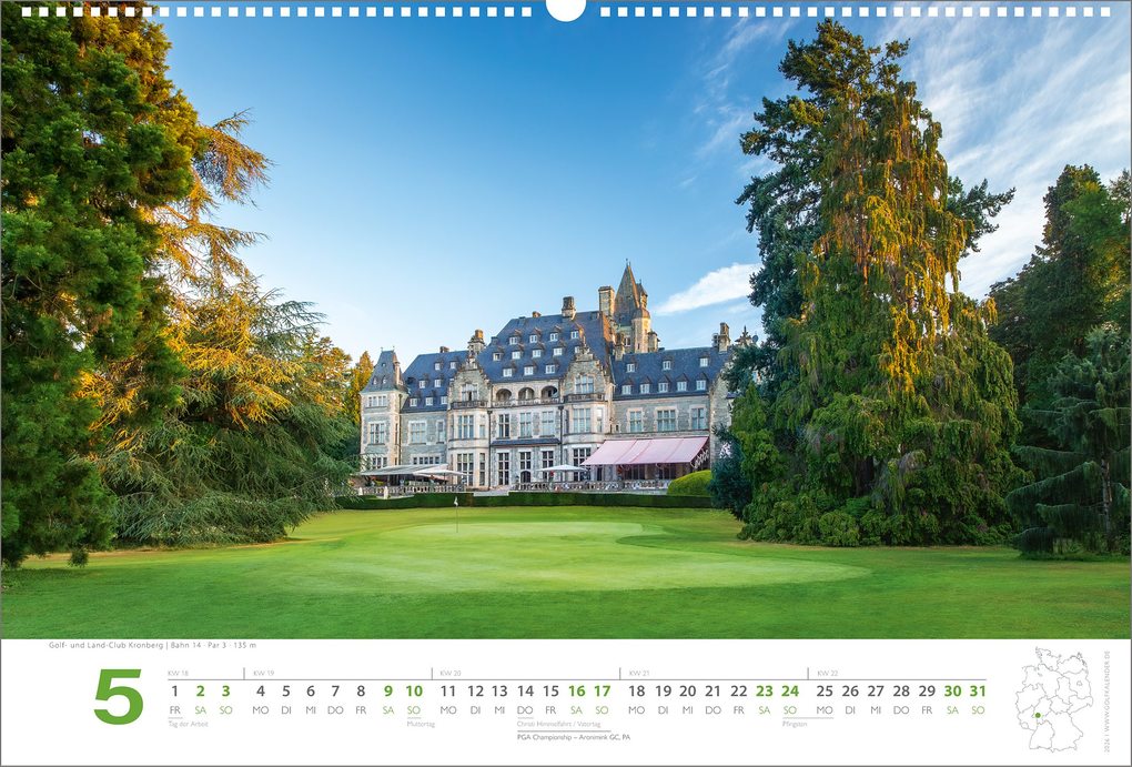 Weitere Ansicht: Golfkalender 2026 | Ralph Dörnte