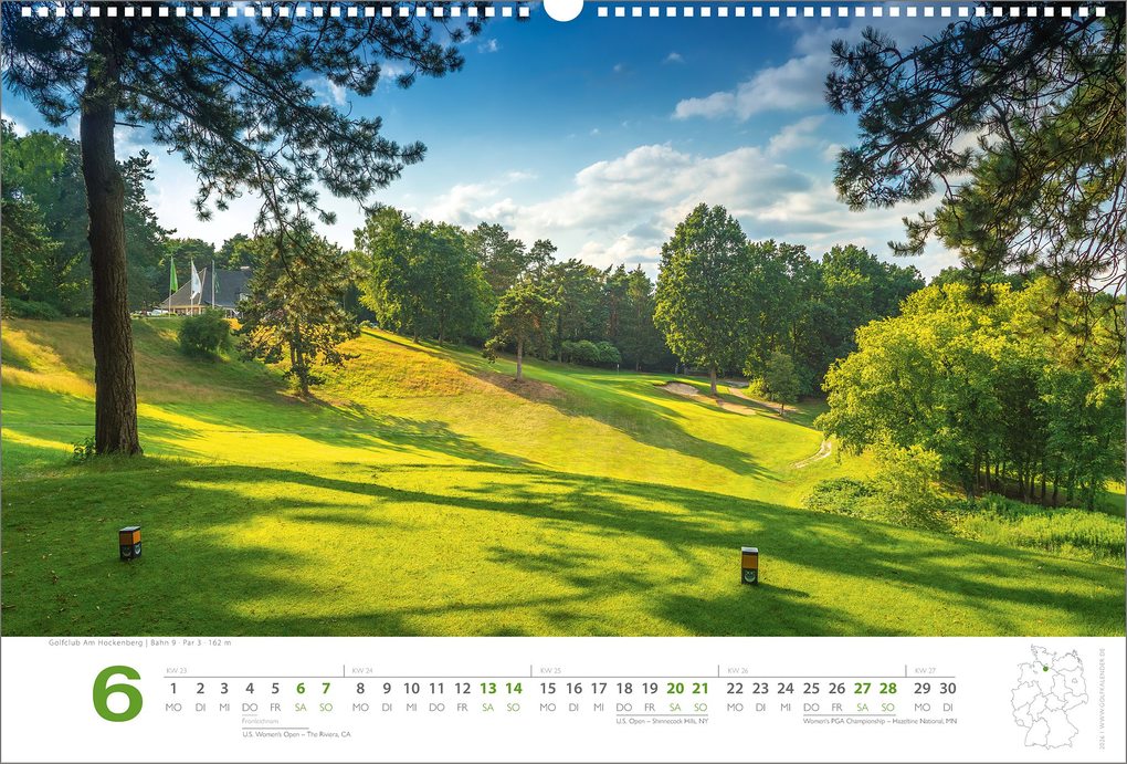Weitere Ansicht: Golfkalender 2026 | Ralph Dörnte