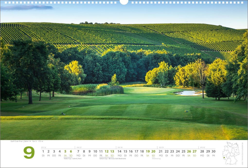 Weitere Ansicht: Golfkalender 2026 | Ralph Dörnte