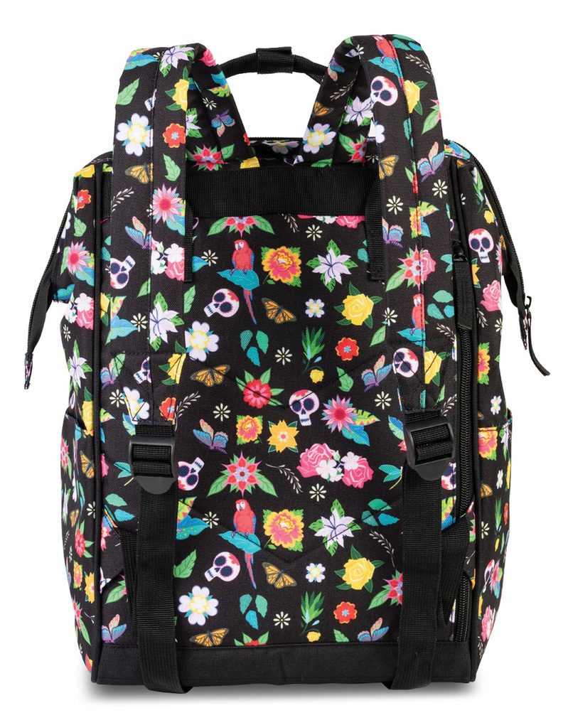 Weitere Ansicht: SIEBER Doctors Bag Frida Kahlo, schwarz, 16 Liter