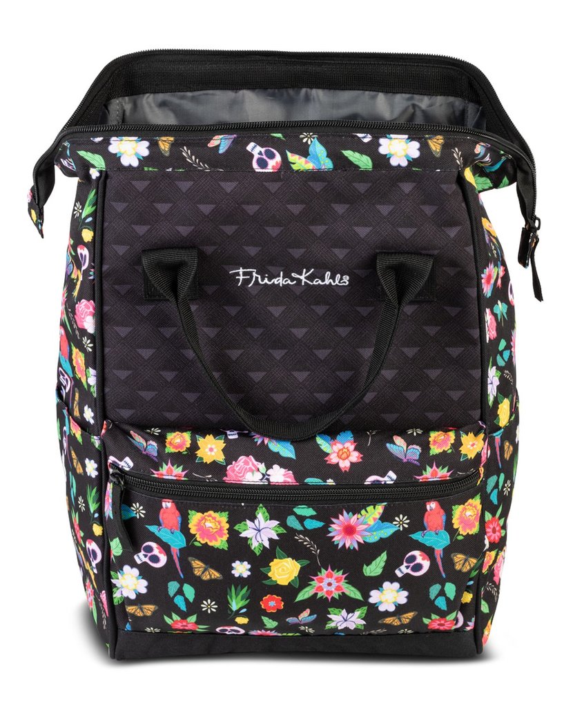 Weitere Ansicht: SIEBER Doctors Bag Frida Kahlo, schwarz, 16 Liter