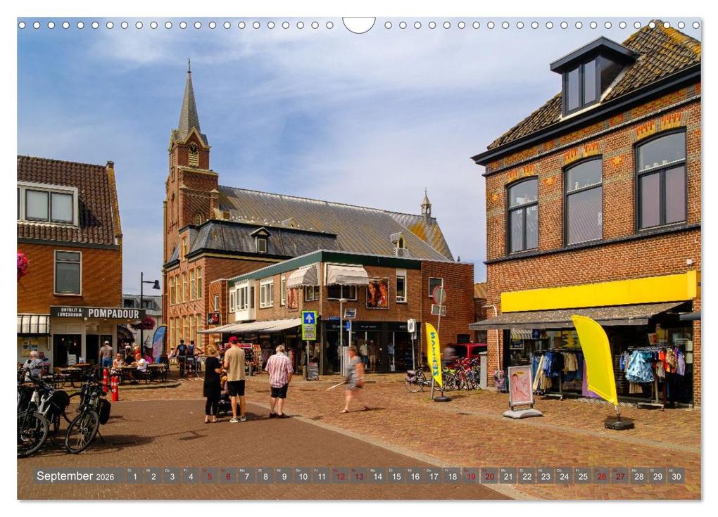 Weitere Ansicht: Ein Blick auf Egmond (Wandkalender 2026 DIN A3 quer), CALVENDO Monatskalender | Markus W. Lambrecht, Calvendo