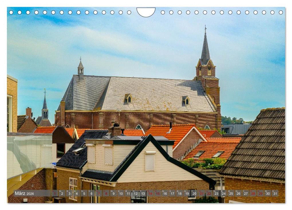 Weitere Ansicht: Ein Blick auf Egmond (Wandkalender 2026 DIN A4 quer), CALVENDO Monatskalender | Markus W. Lambrecht, Calvendo