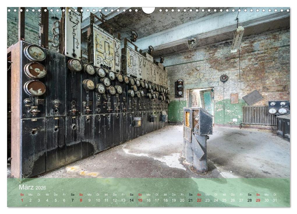 Weitere Ansicht: Betrieb eingestellt - Industrieruinen in Europa (Wandkalender 2026 DIN A3 quer), CALVENDO Monatskalender | Tom van Dutch, Calvendo