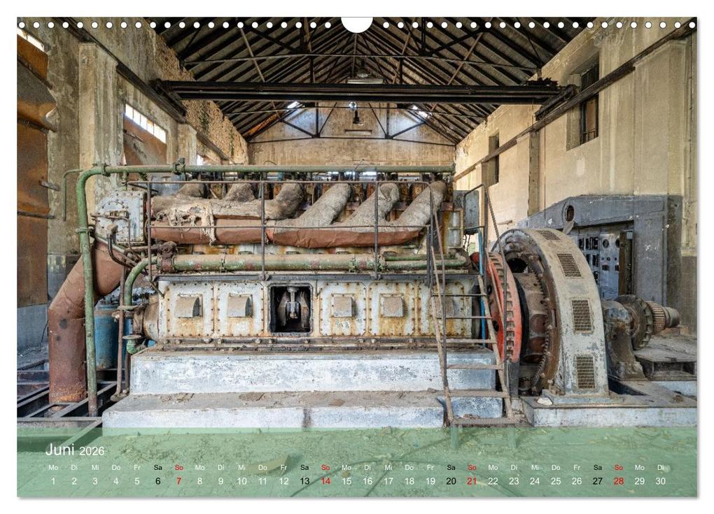 Weitere Ansicht: Betrieb eingestellt - Industrieruinen in Europa (Wandkalender 2026 DIN A3 quer), CALVENDO Monatskalender | Tom van Dutch, Calvendo