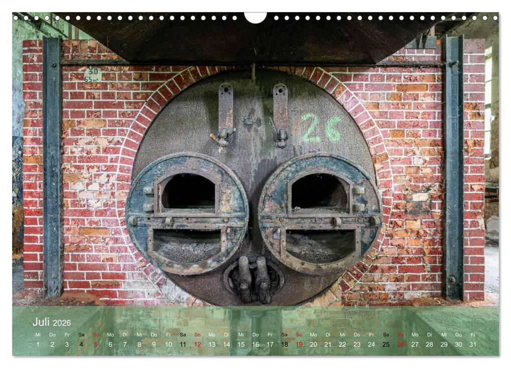 Weitere Ansicht: Betrieb eingestellt - Industrieruinen in Europa (Wandkalender 2026 DIN A3 quer), CALVENDO Monatskalender | Tom van Dutch, Calvendo