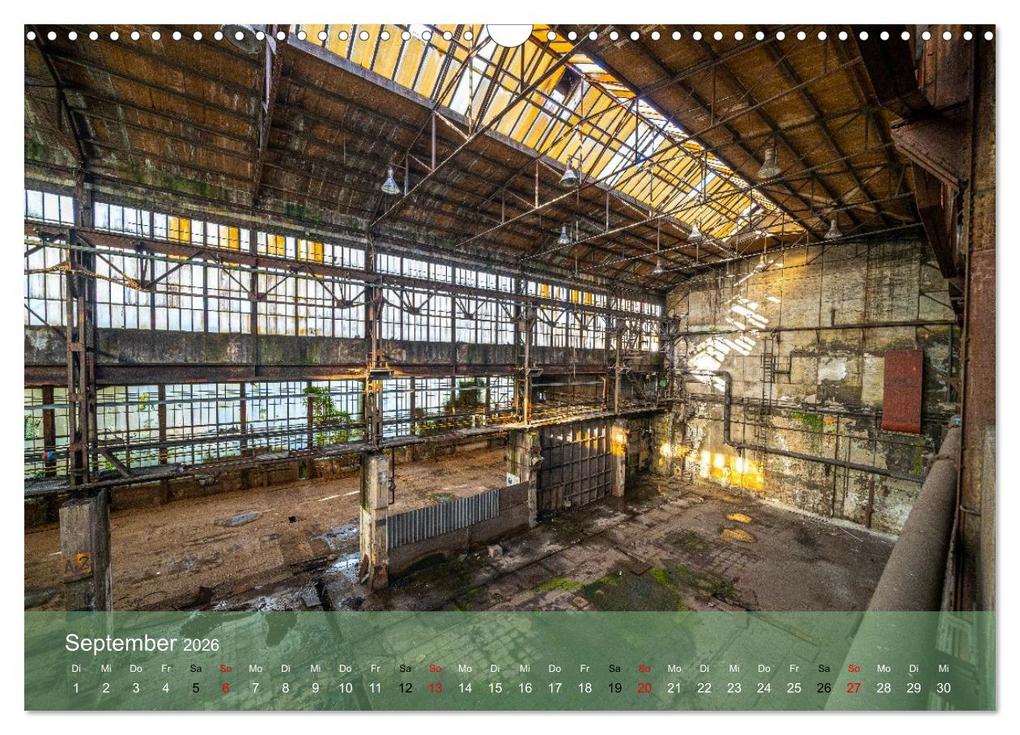 Weitere Ansicht: Betrieb eingestellt - Industrieruinen in Europa (Wandkalender 2026 DIN A3 quer), CALVENDO Monatskalender | Tom van Dutch, Calvendo