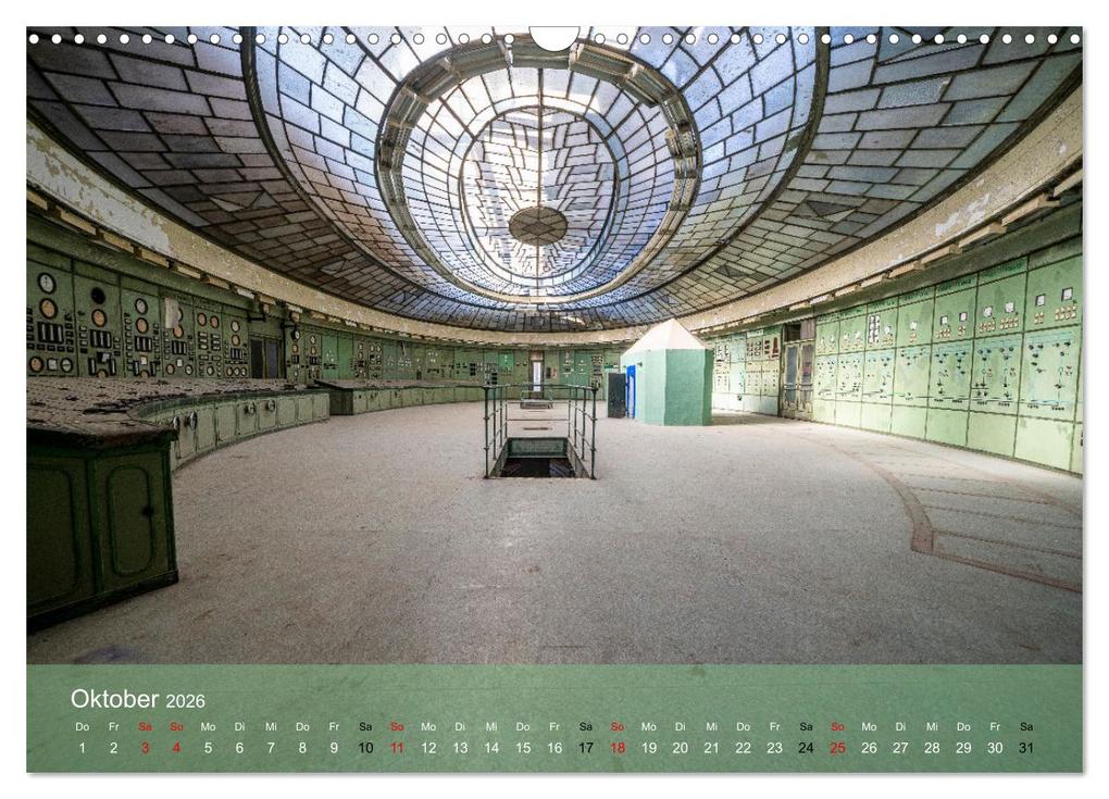 Weitere Ansicht: Betrieb eingestellt - Industrieruinen in Europa (Wandkalender 2026 DIN A3 quer), CALVENDO Monatskalender | Tom van Dutch, Calvendo