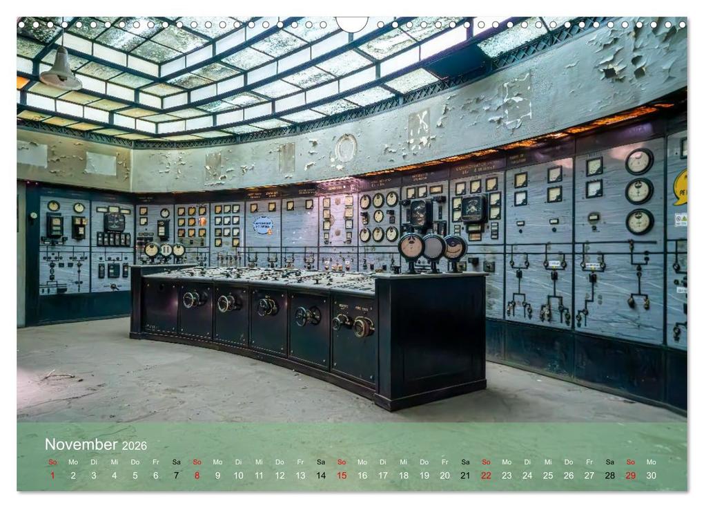 Weitere Ansicht: Betrieb eingestellt - Industrieruinen in Europa (Wandkalender 2026 DIN A3 quer), CALVENDO Monatskalender | Tom van Dutch, Calvendo
