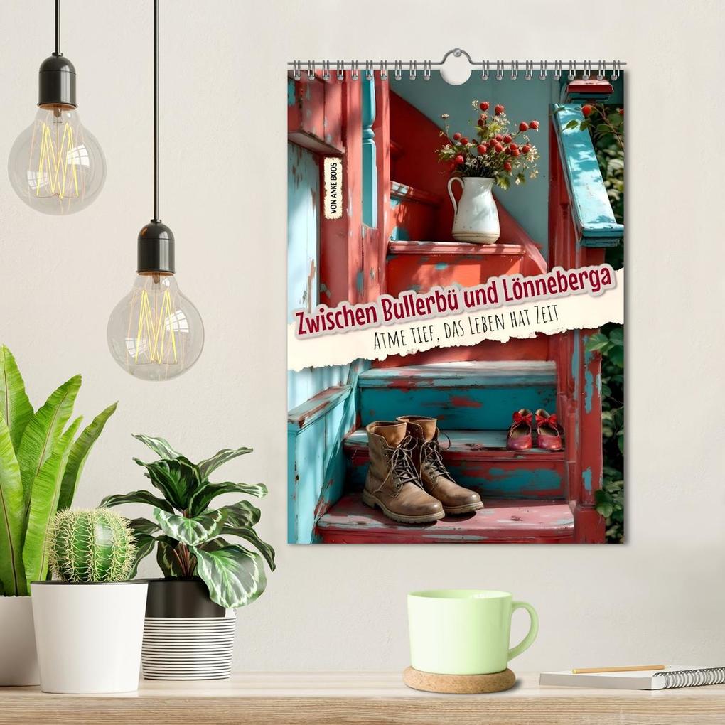 Weitere Ansicht: Zwischen Bullerbü und Lönneberga (Wandkalender 2026 DIN A4 hoch), CALVENDO Monatskalender | Anke Boos, Calvendo