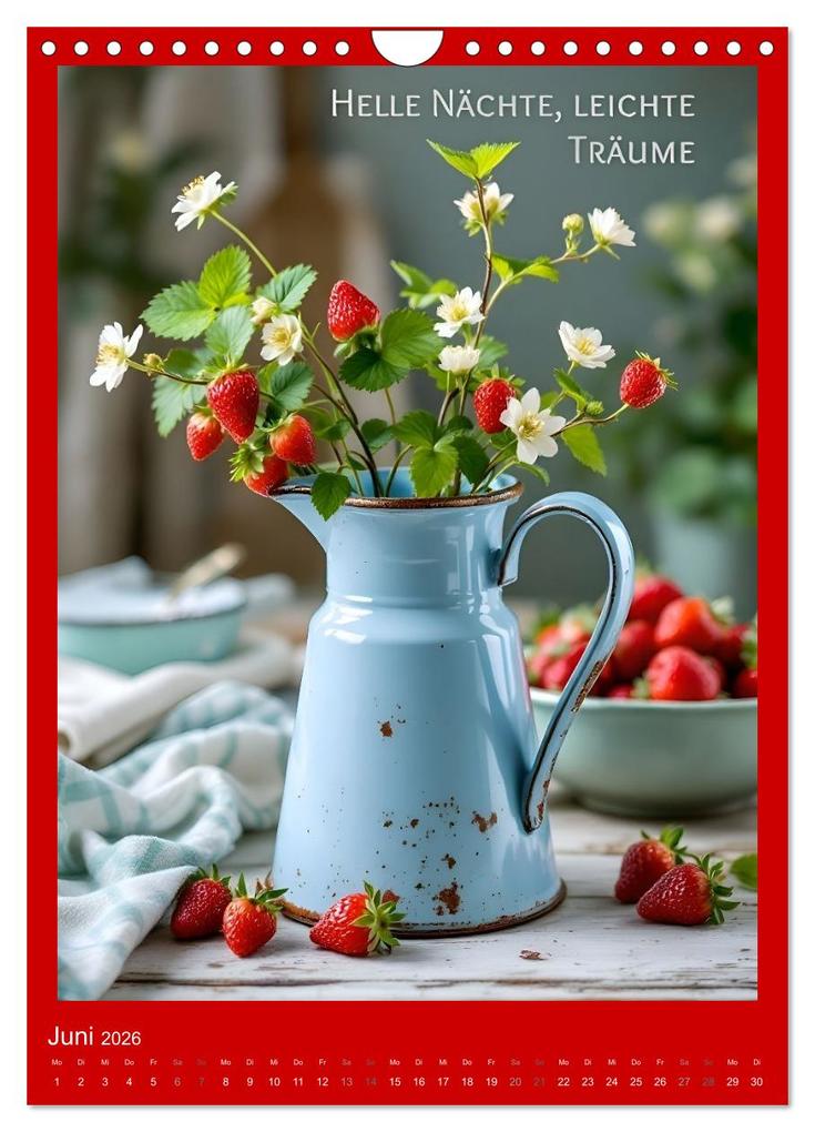 Weitere Ansicht: Zwischen Bullerbü und Lönneberga (Wandkalender 2026 DIN A4 hoch), CALVENDO Monatskalender | Anke Boos, Calvendo