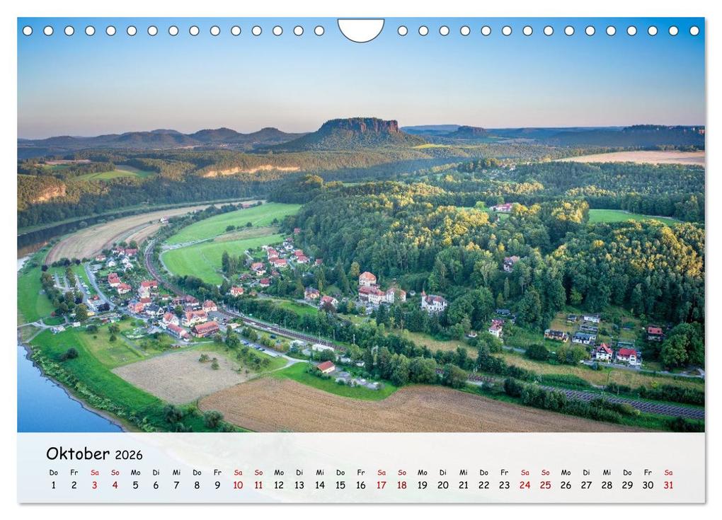 Weitere Ansicht: Sächsische Schweiz - Beeindruckende Felsen und unberührte Natur (Wandkalender 2026 DIN A4 quer), CALVENDO Monatskalender | Thomas Bugdoll, Calvendo