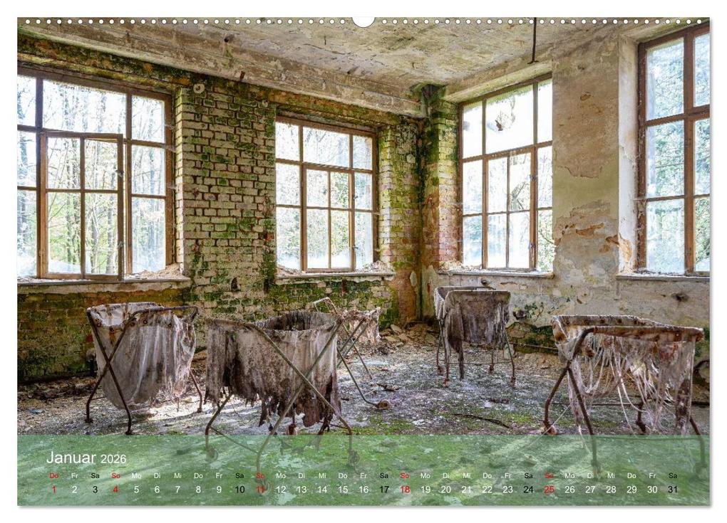 Weitere Ansicht: Betrieb eingestellt - Industrieruinen in Europa (hochwertiger Premium Wandkalender 2026 DIN A2 quer), Kunstdruck in Hochglanz | Tom van Dutch, Calvendo