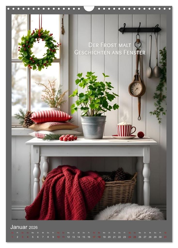 Weitere Ansicht: Zwischen Bullerbü und Lönneberga (Wandkalender 2026 DIN A3 hoch), CALVENDO Monatskalender | Anke Boos, Calvendo