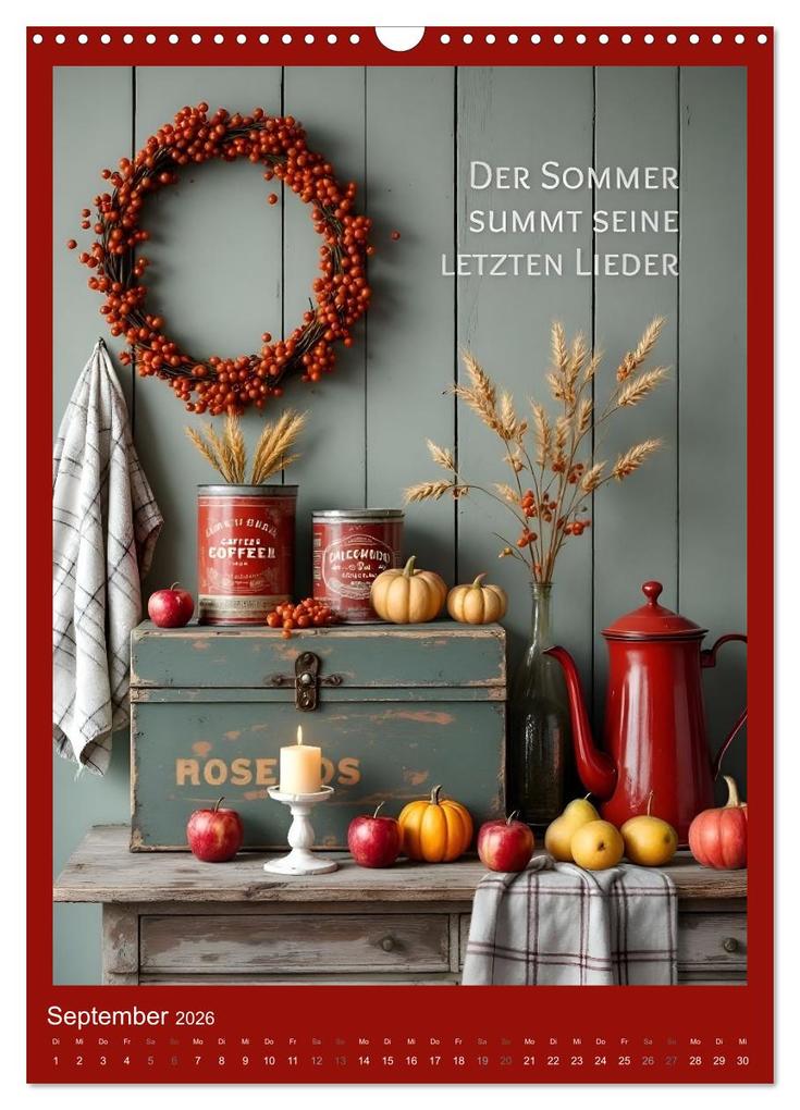 Weitere Ansicht: Zwischen Bullerbü und Lönneberga (Wandkalender 2026 DIN A3 hoch), CALVENDO Monatskalender | Anke Boos, Calvendo