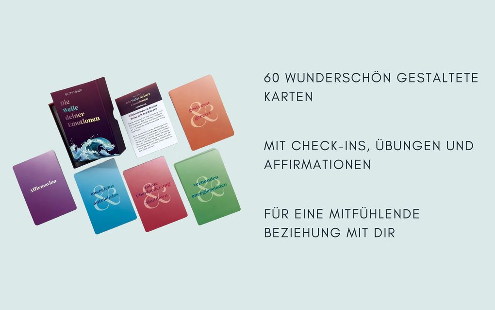 Weitere Ansicht: Die Welle deiner Emotionen Kartenset | Betty Ebner