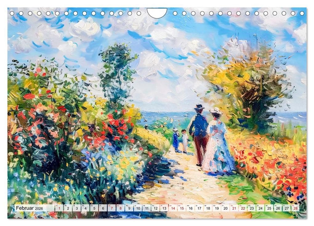 Weitere Ansicht: Gärten im Licht - Impressionistische Spaziergänge mit Blütenpracht (Wandkalender 2026 DIN A4 quer), CALVENDO Monatskalender | Anja Frost, Calvendo