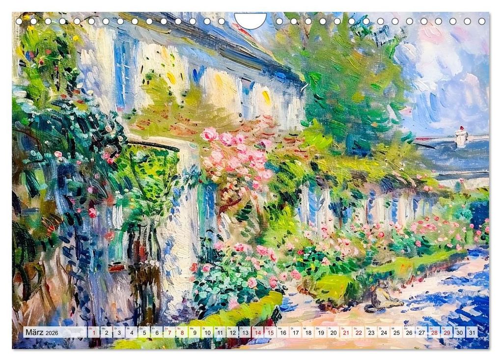 Weitere Ansicht: Gärten im Licht - Impressionistische Spaziergänge mit Blütenpracht (Wandkalender 2026 DIN A4 quer), CALVENDO Monatskalender | Anja Frost, Calvendo