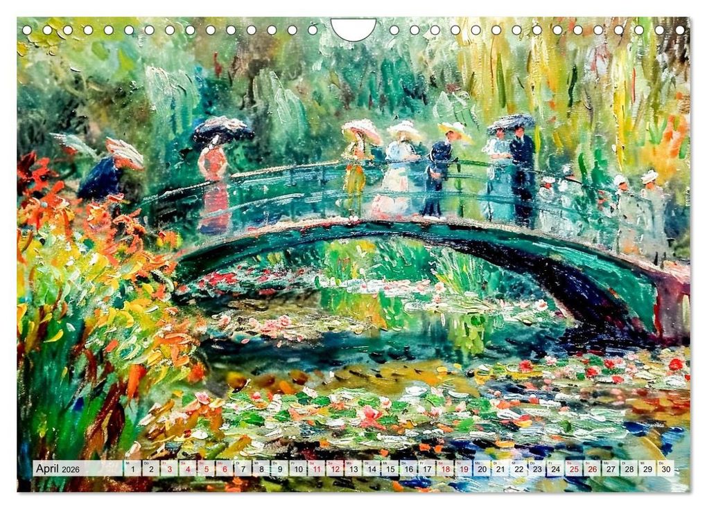 Weitere Ansicht: Gärten im Licht - Impressionistische Spaziergänge mit Blütenpracht (Wandkalender 2026 DIN A4 quer), CALVENDO Monatskalender | Anja Frost, Calvendo