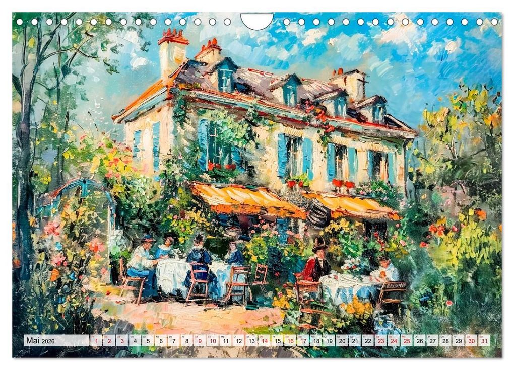 Weitere Ansicht: Gärten im Licht - Impressionistische Spaziergänge mit Blütenpracht (Wandkalender 2026 DIN A4 quer), CALVENDO Monatskalender | Anja Frost, Calvendo