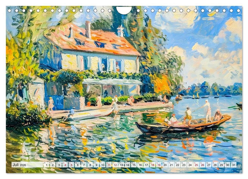 Weitere Ansicht: Gärten im Licht - Impressionistische Spaziergänge mit Blütenpracht (Wandkalender 2026 DIN A4 quer), CALVENDO Monatskalender | Anja Frost, Calvendo