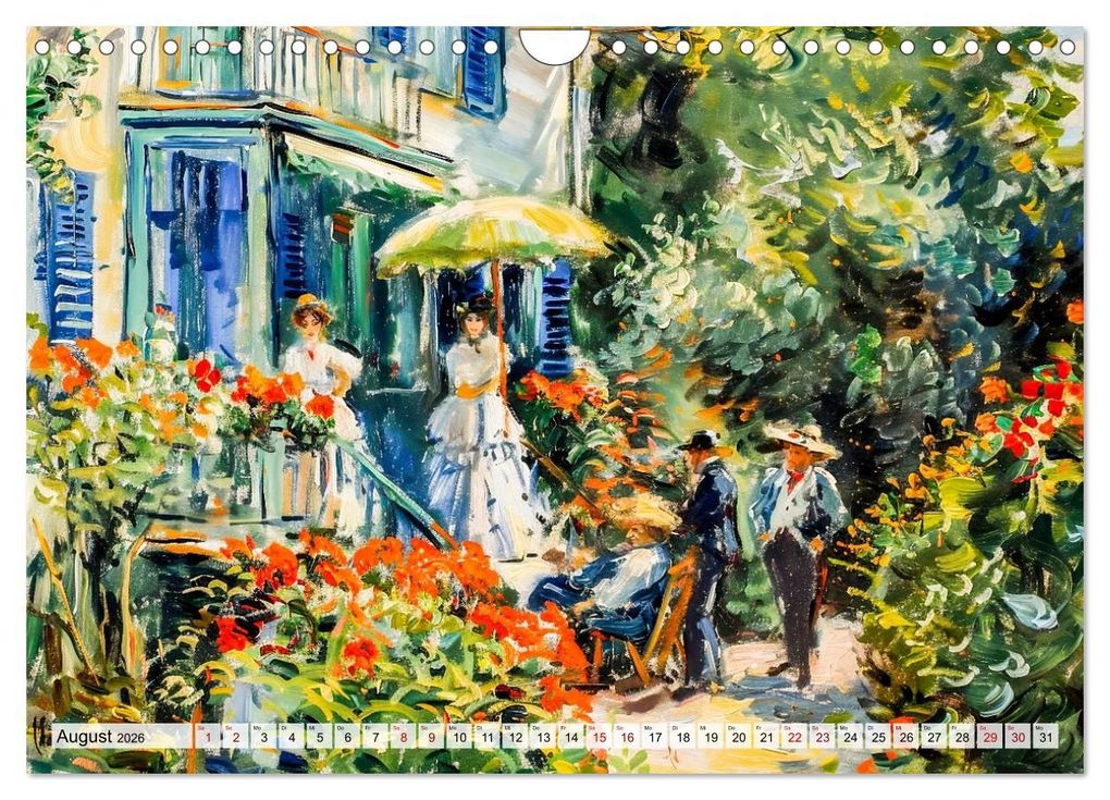 Weitere Ansicht: Gärten im Licht - Impressionistische Spaziergänge mit Blütenpracht (Wandkalender 2026 DIN A4 quer), CALVENDO Monatskalender | Anja Frost, Calvendo