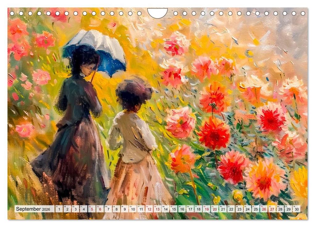 Weitere Ansicht: Gärten im Licht - Impressionistische Spaziergänge mit Blütenpracht (Wandkalender 2026 DIN A4 quer), CALVENDO Monatskalender | Anja Frost, Calvendo