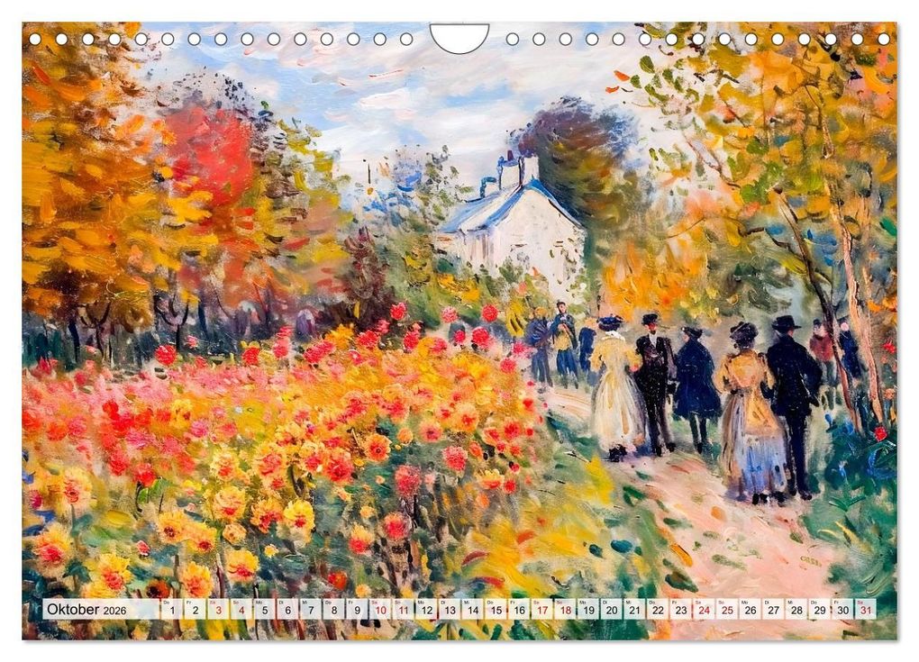 Weitere Ansicht: Gärten im Licht - Impressionistische Spaziergänge mit Blütenpracht (Wandkalender 2026 DIN A4 quer), CALVENDO Monatskalender | Anja Frost, Calvendo
