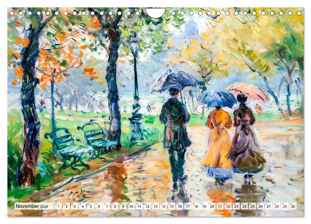 Weitere Ansicht: Gärten im Licht - Impressionistische Spaziergänge mit Blütenpracht (Wandkalender 2026 DIN A4 quer), CALVENDO Monatskalender | Anja Frost, Calvendo