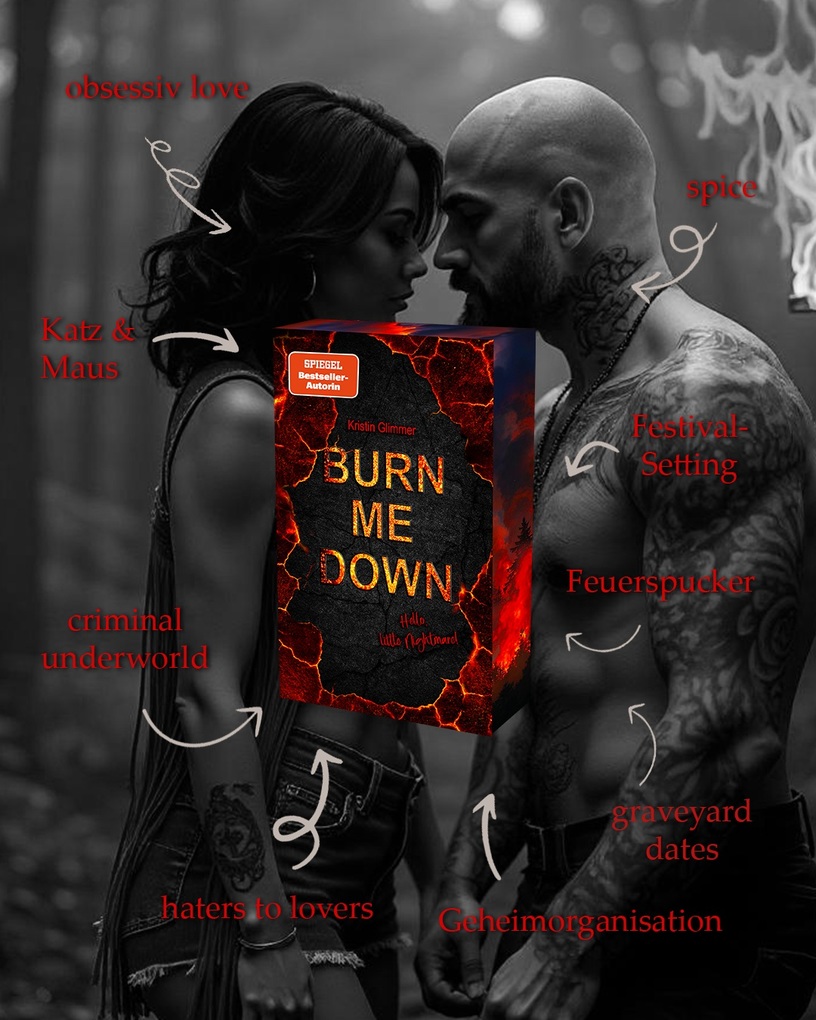 Weitere Ansicht: burn me down | Kristin Glimmer