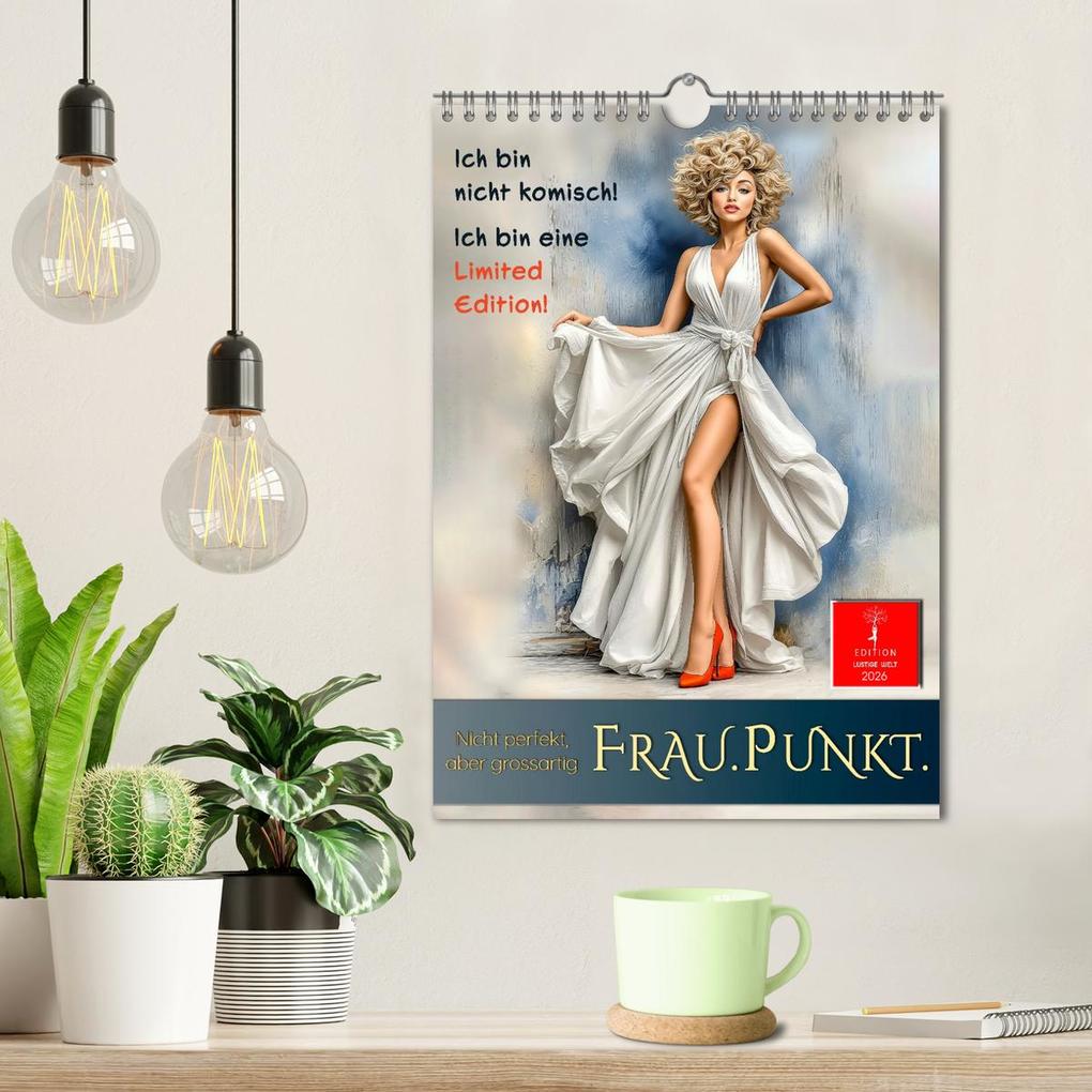 Weitere Ansicht: FRAU.PUNKT. (Wandkalender 2026 DIN A4 hoch), CALVENDO Monatskalender | Roder Roder, Calvendo, Roder