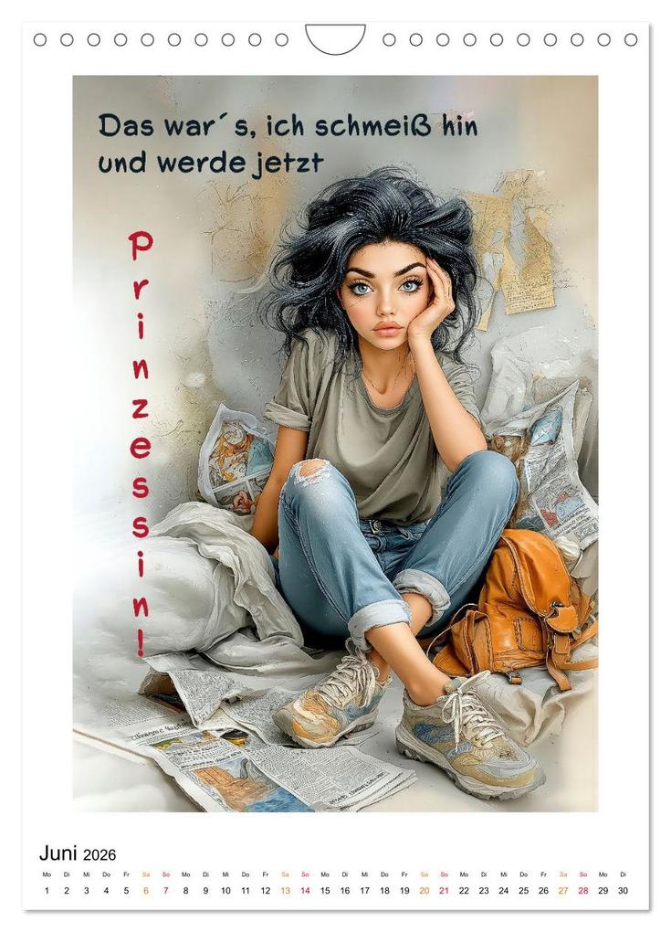 Weitere Ansicht: FRAU.PUNKT. (Wandkalender 2026 DIN A4 hoch), CALVENDO Monatskalender | Roder Roder, Calvendo, Roder